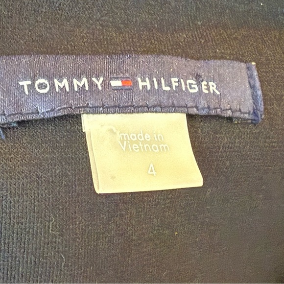 Tommy Hilfiger Black - white Sleeveless Shift Classic  Dress - Size 4 - Picture 9 of 10